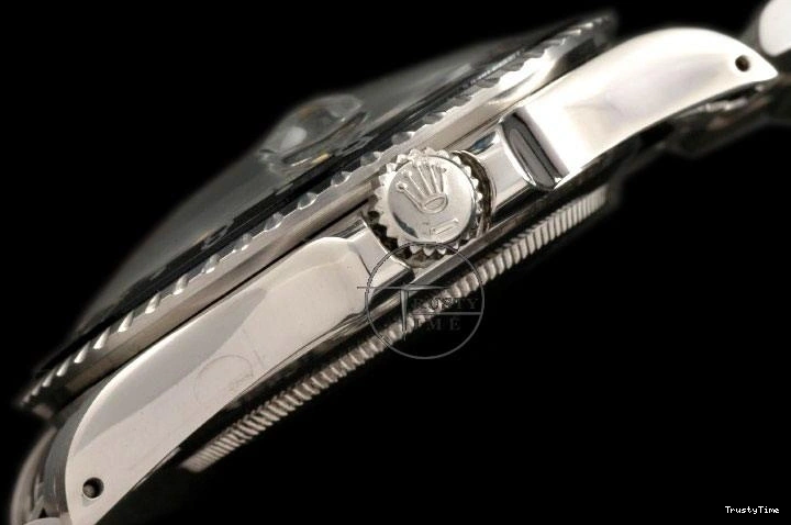 0131 ROLGMT017C – Vintage GMT SS Black Bezel Jubilee Swiss Eta 2836- Original 980